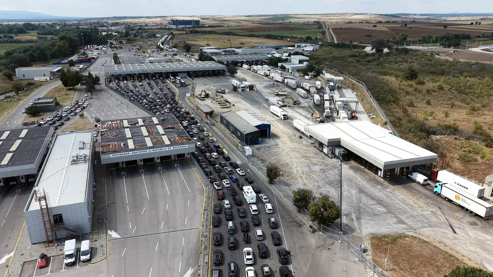 Kapıkule’de son 3 yılın araç çıkış rekoru! Gurbetçi dönüşünde yoğun trafik - 1