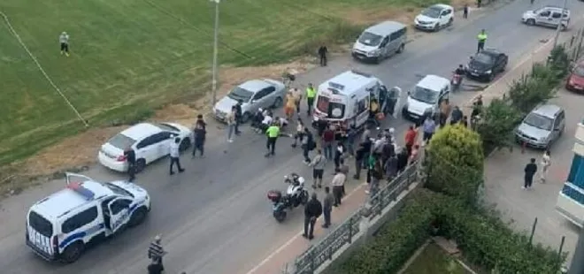 İzmir’de kaza yerinden geçen hemşirenin yaralıyı yaşatma çabası! O anlar kamerada