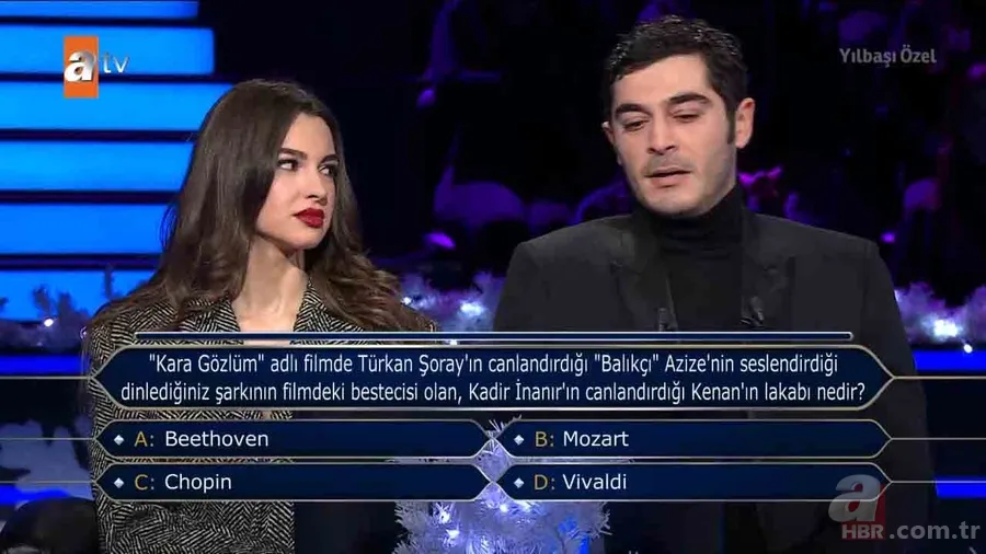 Milyoner'de yıldızlar geçidi! Burak Deniz ve Su Burcu Yazgı Coşkun milyonluk soruyu açtırdı | Kazanılan ödül çocuklar için bağışlandı 25