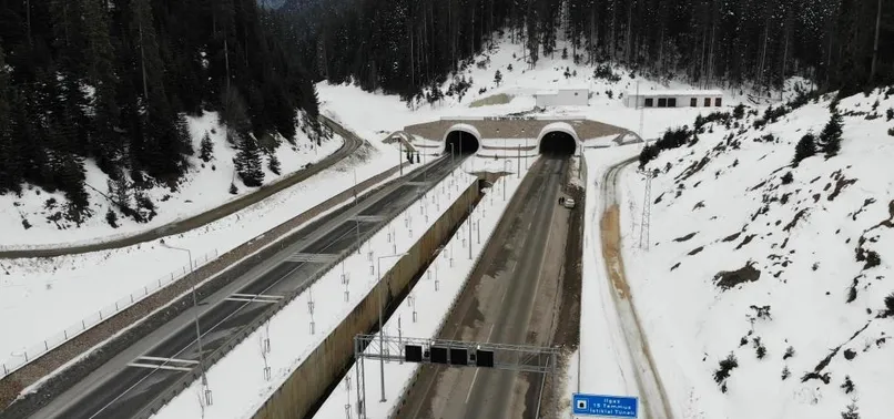 İç Anadolu'yu Karadeniz'e bağladı! 30 dakikada geçiliyor! Ilgaz 15 Temmuz İstiklal Tüneli’nde 6 yılda 9 milyon araç geçiş yaptı