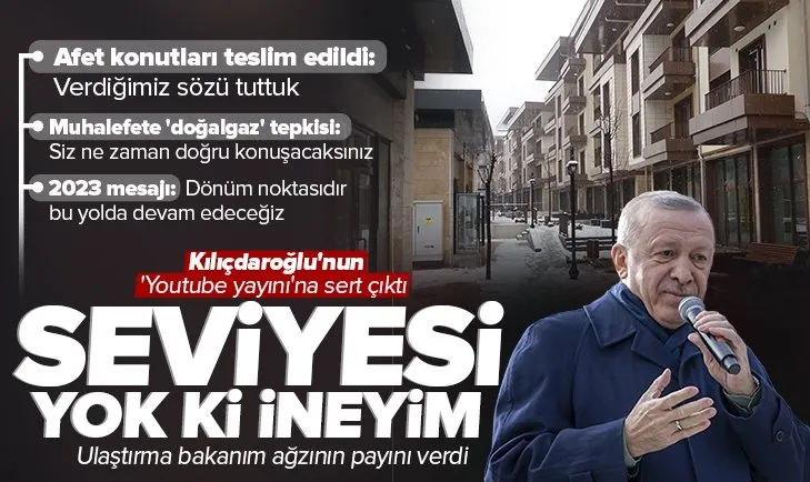 Son dakika: Başkan Erdoğan Giresun’da! Selzedeler yeni yuvalarına kavuştu