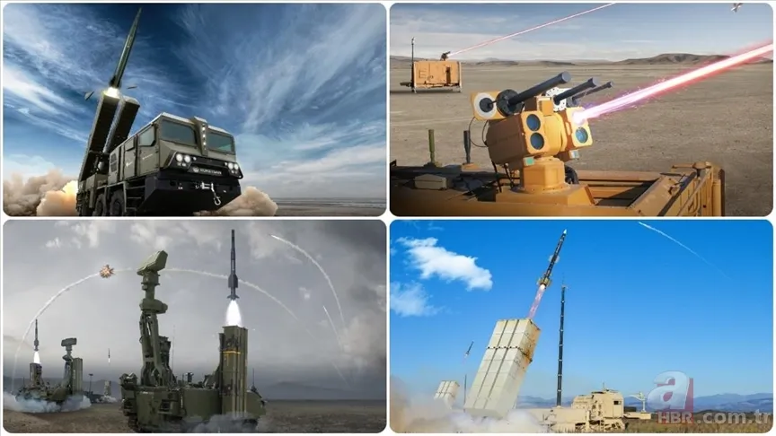 Milli füzelerle Türkiye'nin caydırıcı gücü! Başkan Erdoğan "Hiç kimse efelenemeyecek" mesajını vermişti | İşte Türkiye'nin hava savunma sistemleri... 18