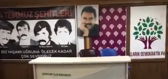 HDP Esenyurt ilçe binasına terör operasyonu! Örgüte ait dev arşiv ele geçirildi