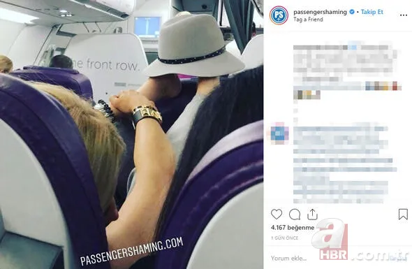 Son dakika: Uçakta akılalmaz olay! Saçından tutup yaka paça attılar 10