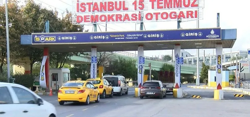 Uyanık taksicilerin otopark oyunu