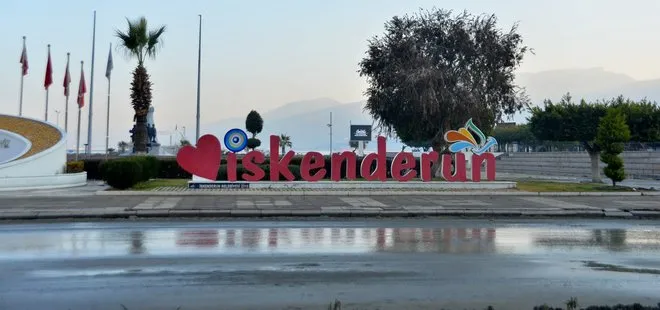 Hatay depremi sonrası İskenderun'a sessizlik hakim! İlçe havadan görüntülendi