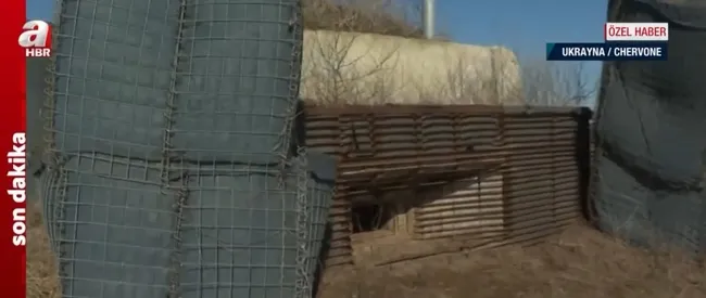 Gerilim çatışmaya dönüşür mü? A Haber Ukrayna siperlerinde!