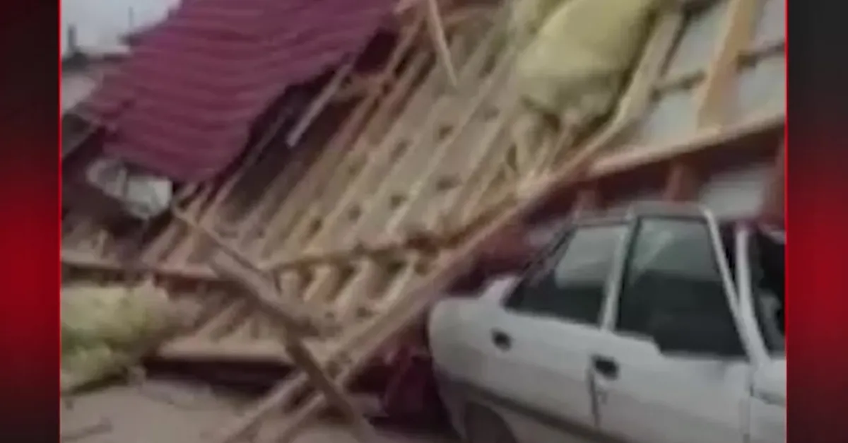 FIRTINA YIKTI GEÇTİ