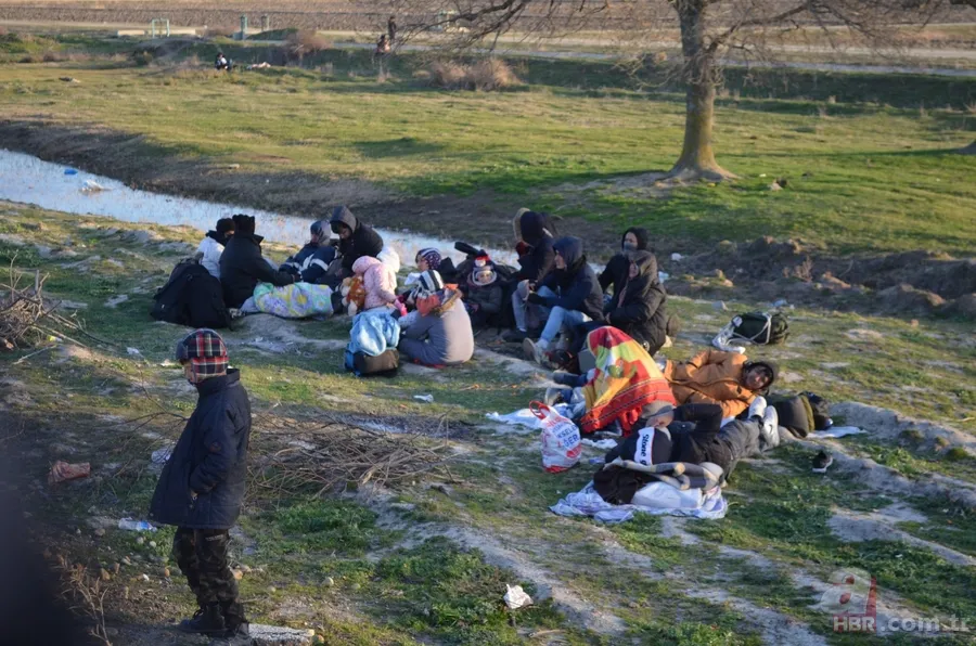Avrupa'da mülteci korkusu! Tel çitleri keserek Yunanistan'a ulaştılar 8