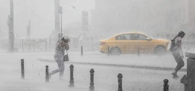 İstanbul’da sıcaklık 15 derece birden düştü