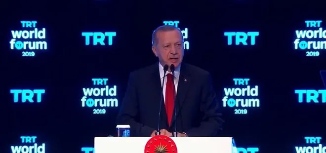 Başkan Erdoğan’dan TRT World Forum 2019da flaş açıklamalar