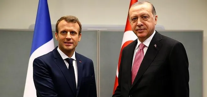 Son dakika: Başkan Recep Tayyip Erdoğan Fransa Cumhurbaşkanı Macron ile görüştü