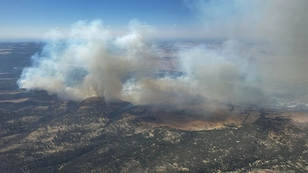 ABD'de bitmeyen yangın! 20 bin 425 dönüm orman kül oldu