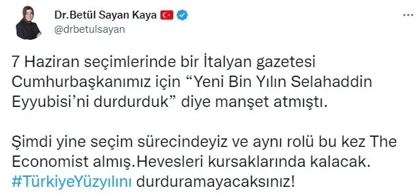 Batı’nın tetikçileri devrede! The Economist’in Başkan Erdoğan’ı hedef alan skandal manşetine tepkiler çığ gibi! Türkiye’den yanıt gecikmedi: Cehalet dolu sahte gazetecilik