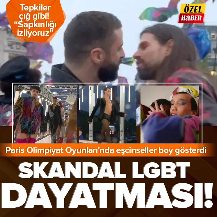 Paris Olimpiyat Oyunları’nda LGBT dayatması!