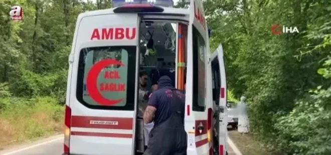 2 otomobil çarpıştı: 1'i çocuk 6 yaralı