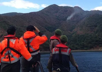 Muğla'da askeri üs bölgesine yıldırım düştü