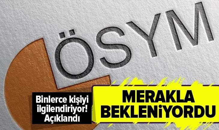 Son dakika | 2020 KPSS Ortaöğretim Sınavı Temel Soru Kitapçıkları ve Cevap Anahtarları yayımlandı