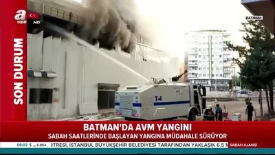 Batman’da AVM’de yangın