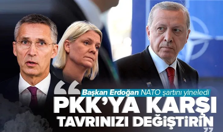 Son dakika | Başkan Erdoğan’dan NATO trafiği! İsveç’e mesajı verdi: PKK’ya karşı tavrınızı değiştirin