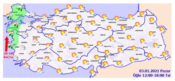 Son dakika hangi ile kar yağacak? Meteoroloji uyardı! Batıdan geliyor... | İstanbul'a kar yağacak mı? - 6