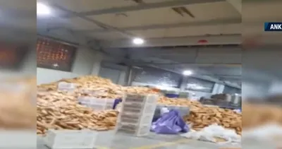 Ankara Büyükşehir Belediyesi (ABB) Halk Ekmek Fabrikası'ndan skandal görüntüler!