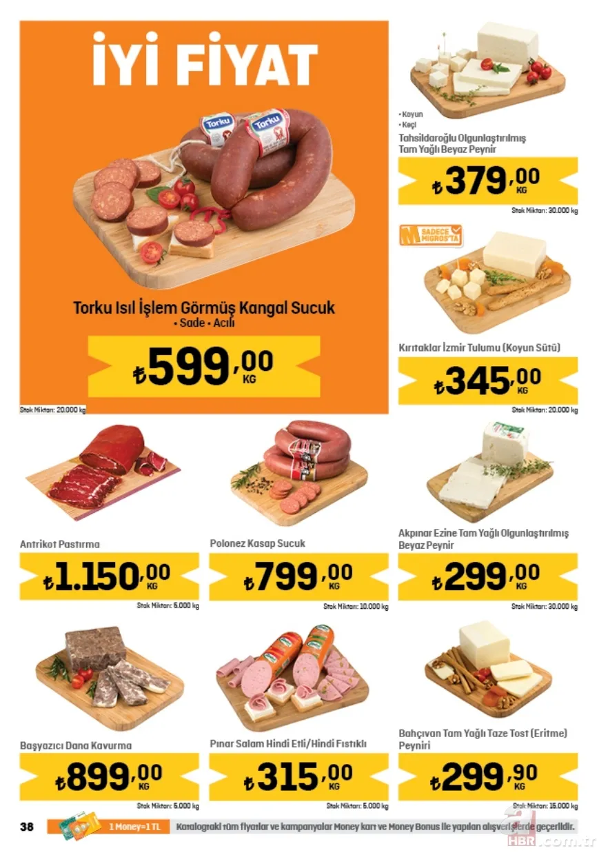 Migros 13 Mayıs indirim kataloğu yayınladı! 2,5KG Baldo Pirinç 134,00 TL, Tekirdağ Köfte 135,95 TL, 5GK Un 68,95 TL, Tuvalet Kağıdı 32’li 199,95 TL’ye satışta 3