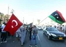 Libya halkı, darbeci Sisi'ye karşı Türk bayraklarıyla gösteri yaptı