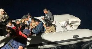 24’ü çocuk 49 göçmen kurtarıldı!