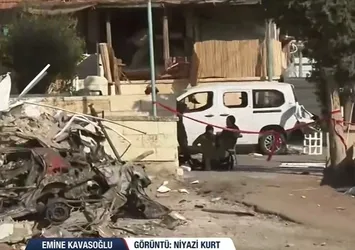 A Haber İran'ın vurduğu bölgeden yayında