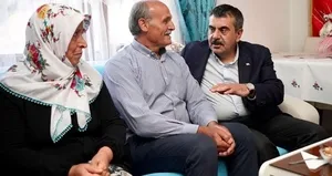 Şehit öğretmen Necmettin Yılmaz’ın ailesine ziyaret!