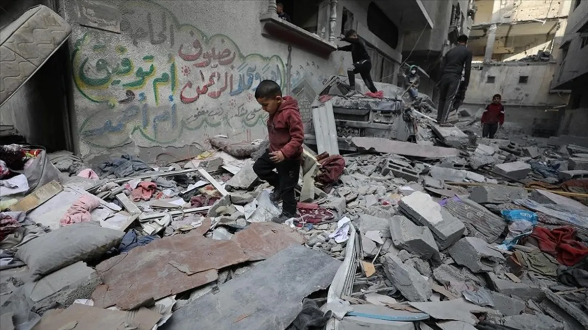 Katil İsrail'in saldırılarında Gazze'de can kaybı 69 bin 775'e yükseldi!