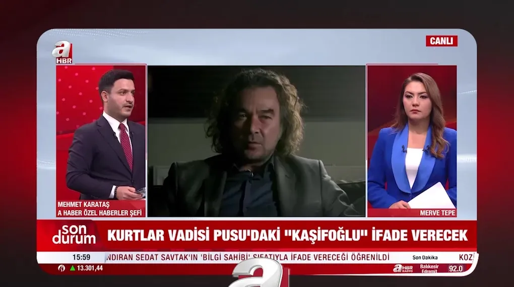 PUSU'DAKİ "KAŞİFOĞLU" İFADE VERECEK