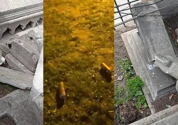 AK Parti İl Başkanı Özdemir'den vandalların Şehzadebaşı Camisi tahribatına sert tepki