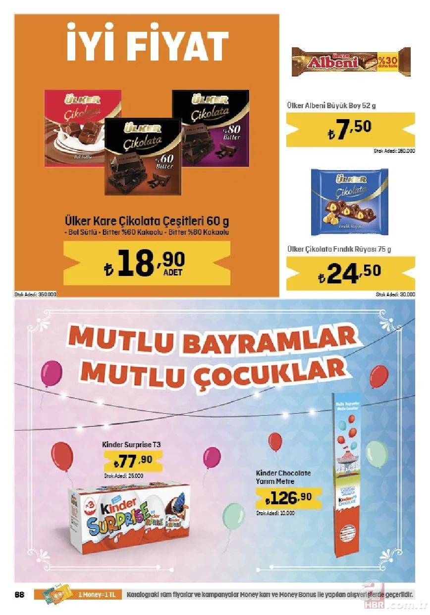 Migros bayrama özel indirim kataloğu yayınladı! 10 Nisan itibari ile bayram şekeri, çikolata ve hediyeliklerde sürpriz fiyat geliyor 8