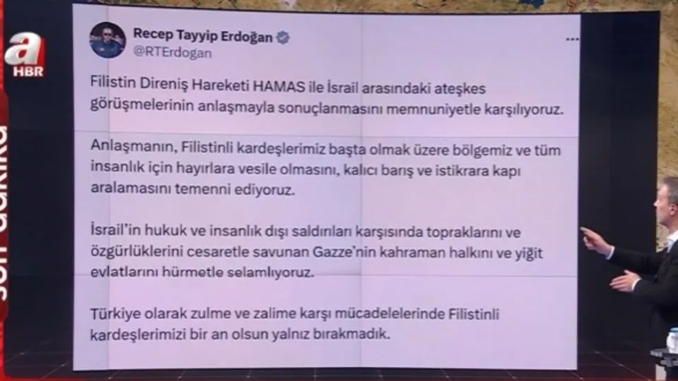 Başkan Erdoğan: Memnuniyetle karşılıyoruz!