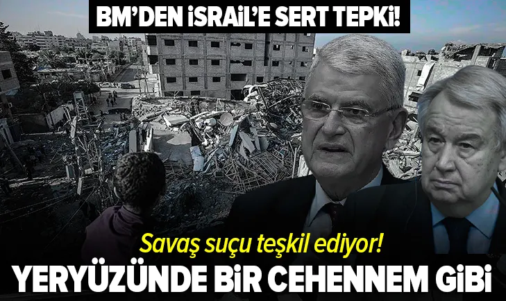 Son dakika: Volkan Bozkır ve Antonio Guterres'ten flaş Filistin ve Gazze açıklaması