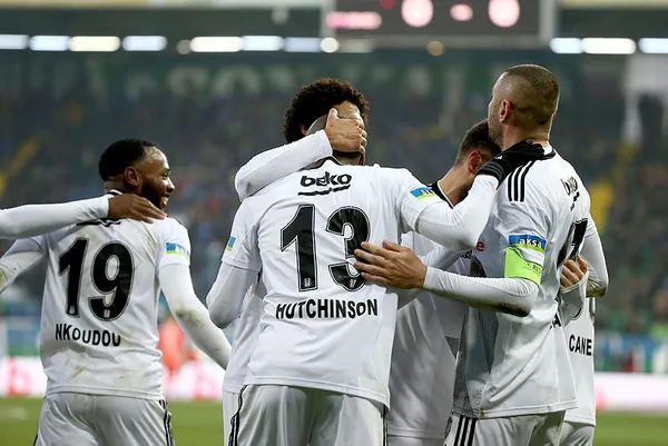 Son dakika: Çaykur Rizespor 1-2 Beşiktaş MAÇ SONUCU