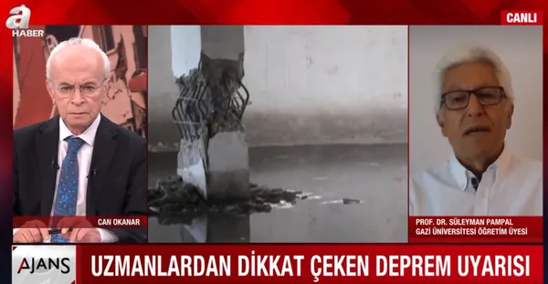 İstanbul depremi ne zaman olacak? Prof. Dr. Süleyman Pampal’dan A Haber’de flaş uyarı! İstanbul Depremi kaç büyüklüğünde?