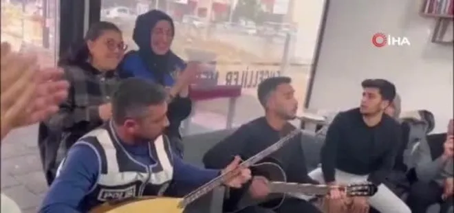 Kırşehir'de polisler söyledi özel vatandaşlar oynadı
