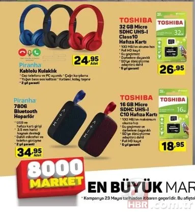 A101 aktüel ürünler kataloğu 23 Mayıs ile aksiyon kamerası geliyor! A101 indirimli ürünler neler? 5