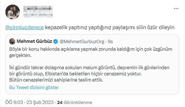 Deprem yalanlarının merkez üssü: 23 derece! Provokasyonlara tepkiler çığ gibi: Hesabı sorulmayacak mı?
