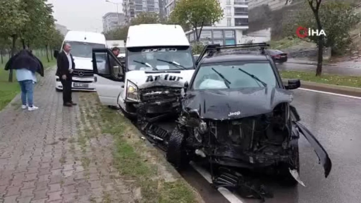 Samsun'da trafik kazası: 6 yaralı