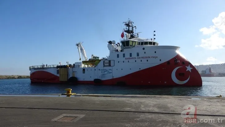 Barbaros Hayrettin Paşa sismik araştırma gemisi Trabzon Limanı’na geldi