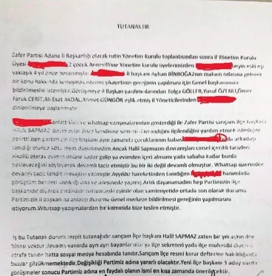 Zafer Partisi’nde taciz skandalı! Mesajlar ortaya çıktı: Ev de boş...