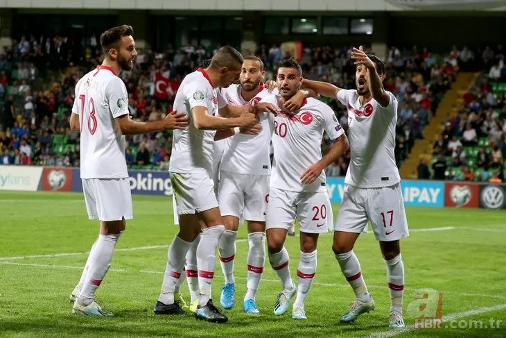 Türkiye, Moldova deplasmanında dört golle galip!