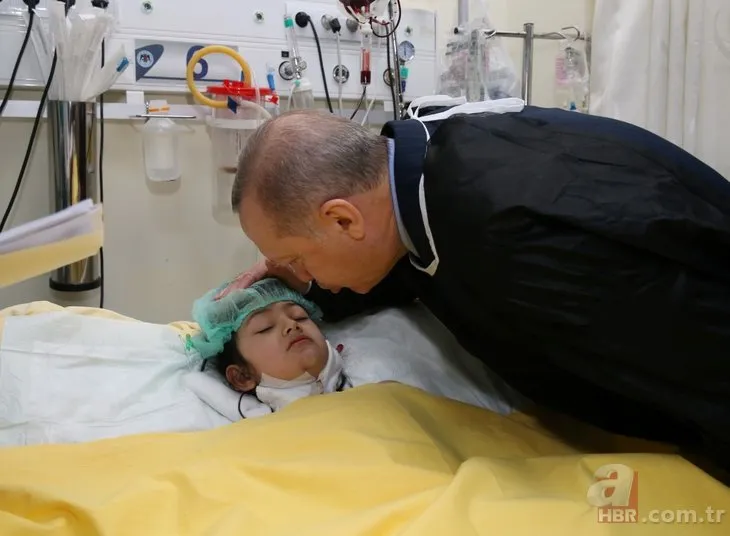 Başkan Erdoğan’dan mucize çocukları ziyaret