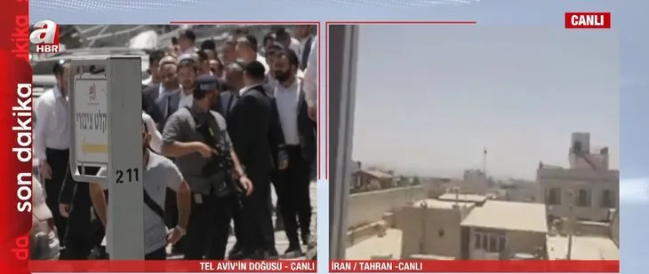 Saldırıları damdan seyrediyoruz