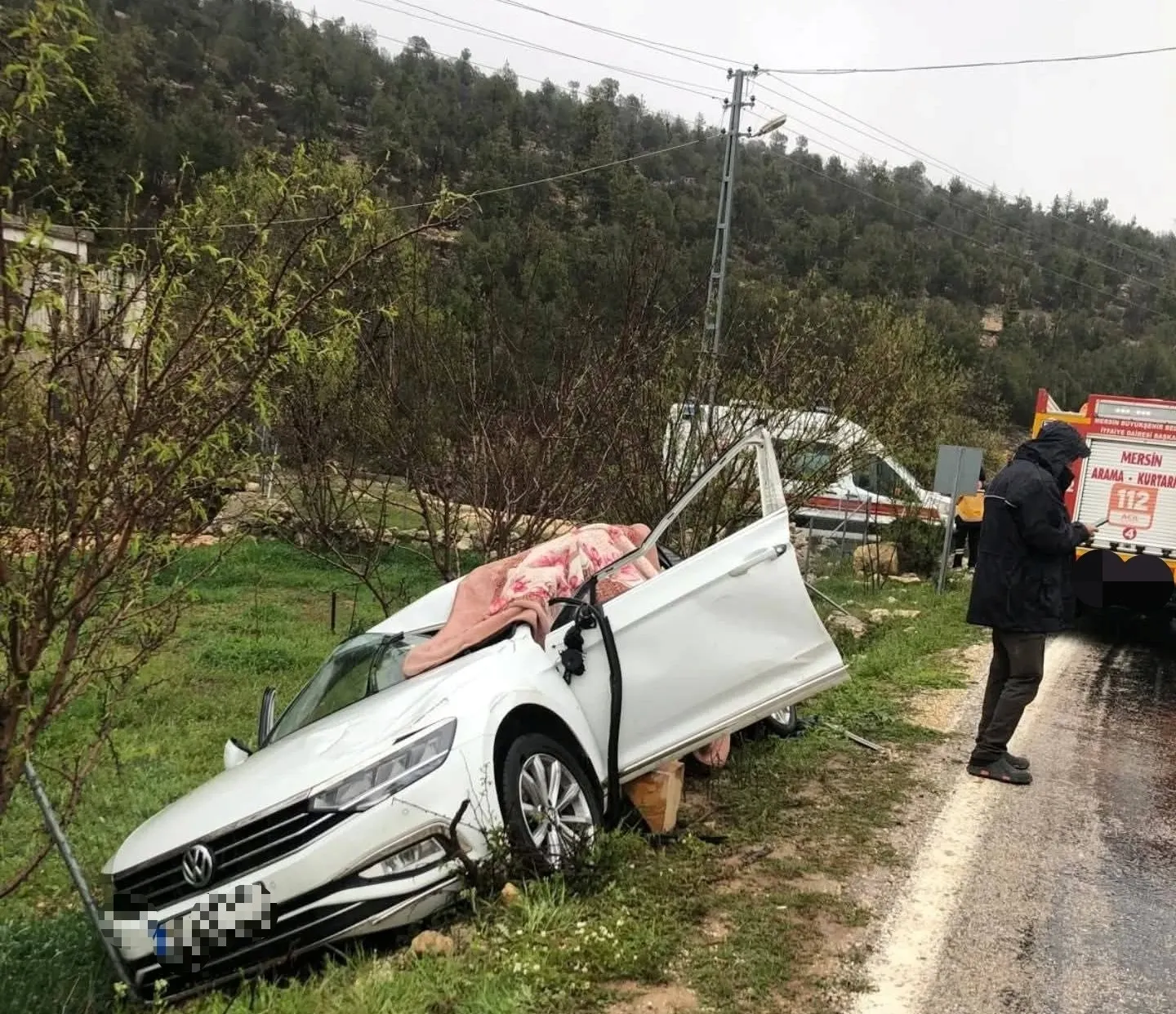 Mersin'de dehşet kaza! Ölü ve yaralılar var