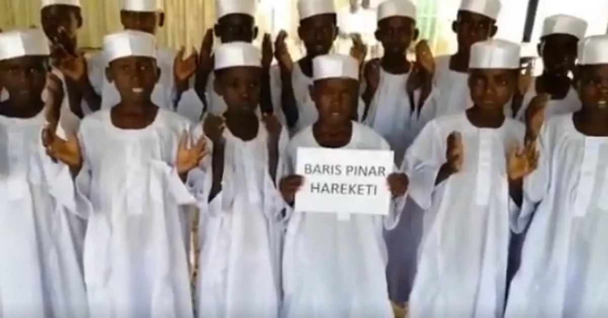 Sudanlı yetimlerden 'Barış Pınarı Harekatı'na dualarla destek!
